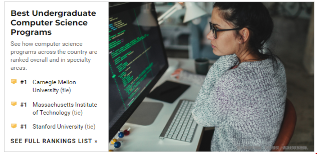 unew2022美國本科計算機科學最新排名